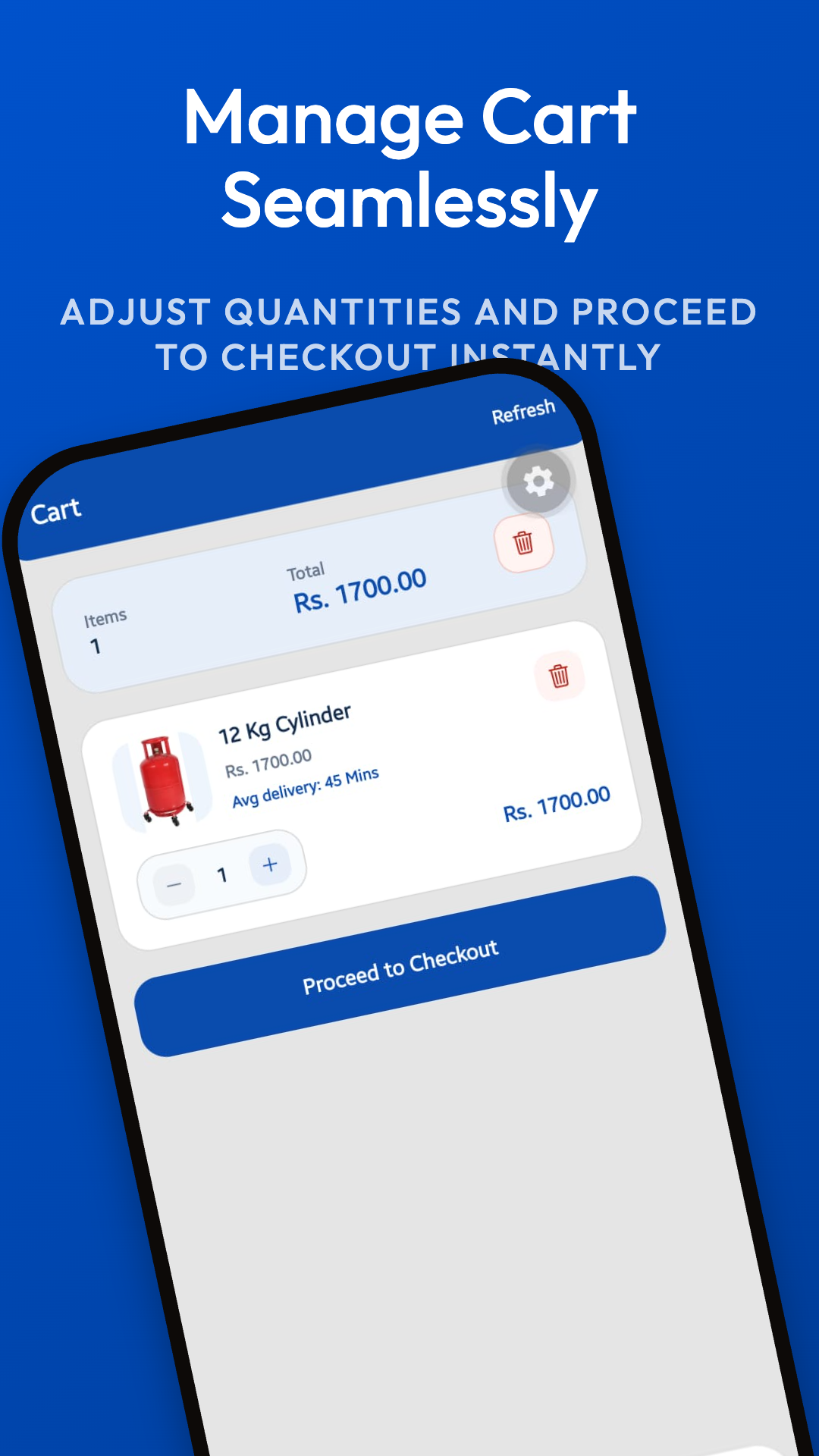 Gasman4U - Small ECommerce Solution more from the project, screenshot 5 of 6