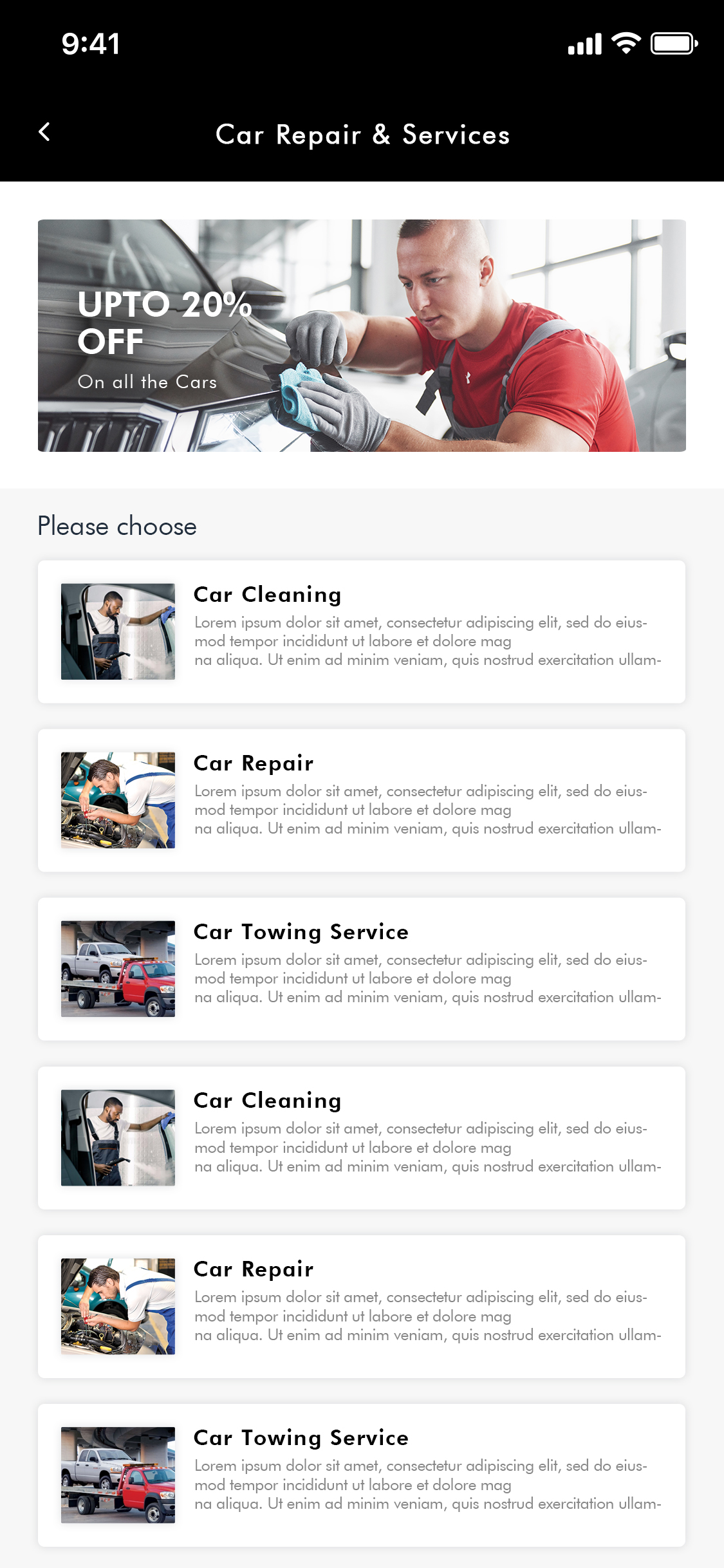 AirSlot App UI/UX Design app screens, screenshot 4 of 8