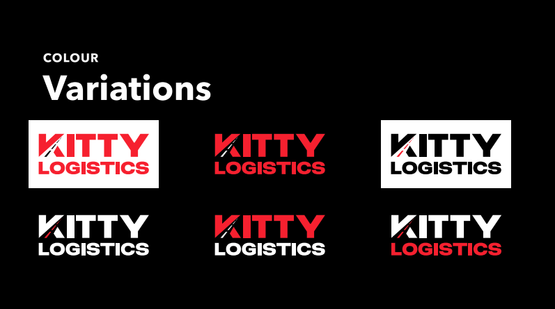 Kitty Logistics Logo Design more from the project, screenshot 6 of 7